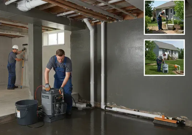 Basement Waterproofing and Flood Prevention process in Riverside, MO